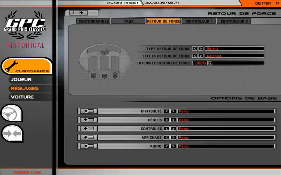 FFB sur rFactor