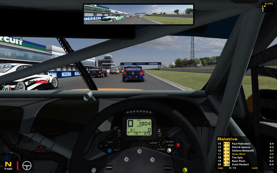Ford Falcon FG01 V8 sur Phillip Island