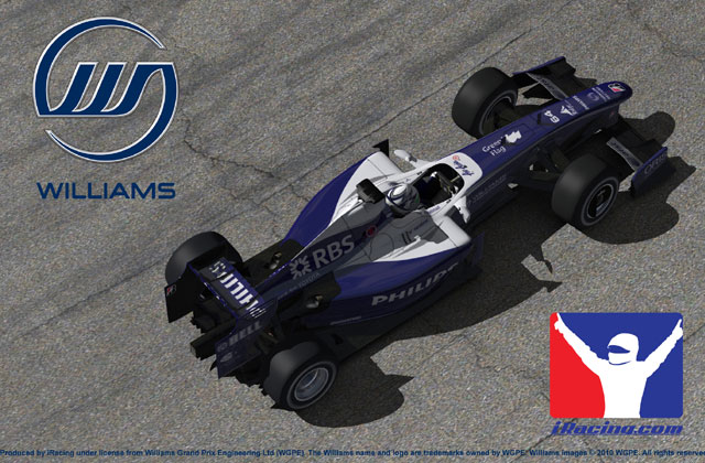 Williams Formule 1 sur iRacing 