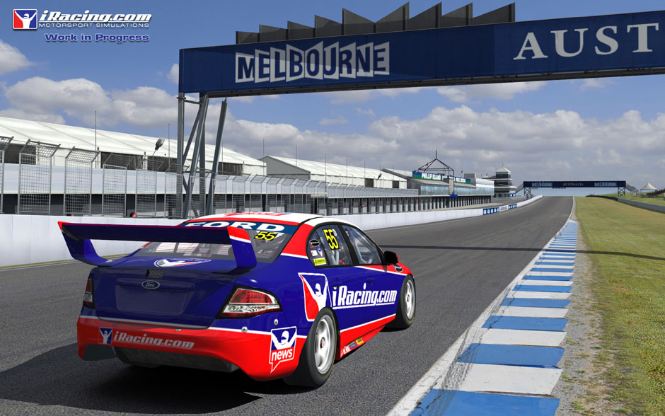 iRacing : Ford V8 sur Phillip Island