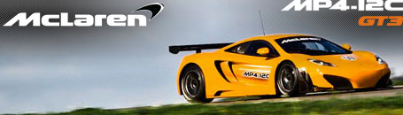 McLaren GT3  pour 2012